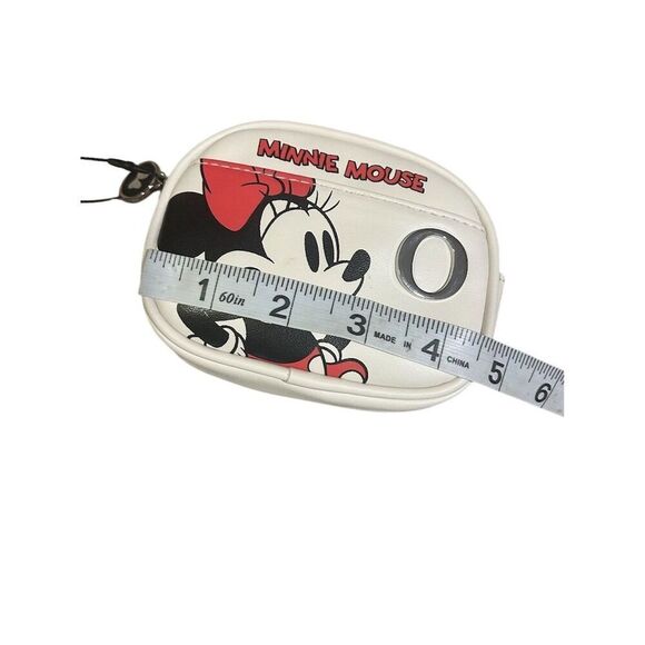 Disney Minnie Mouse Coin Wallet Black Primark Women's Accessory initial O - Picture 5 of 7